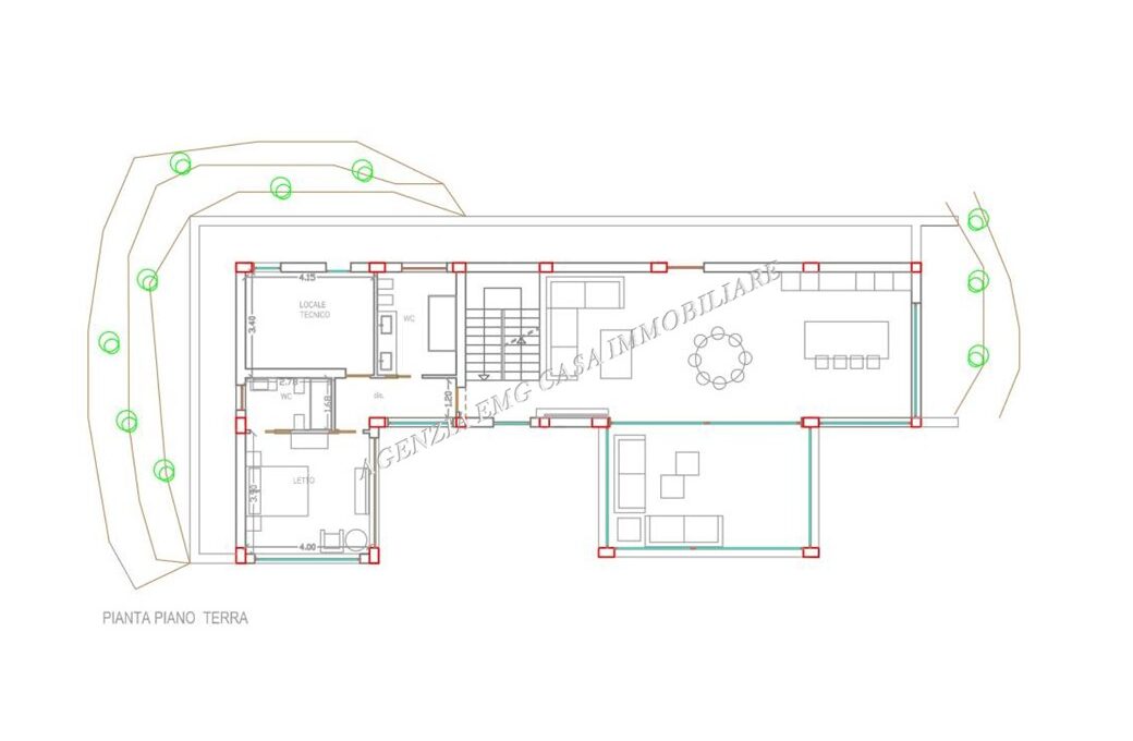 plan piano terra